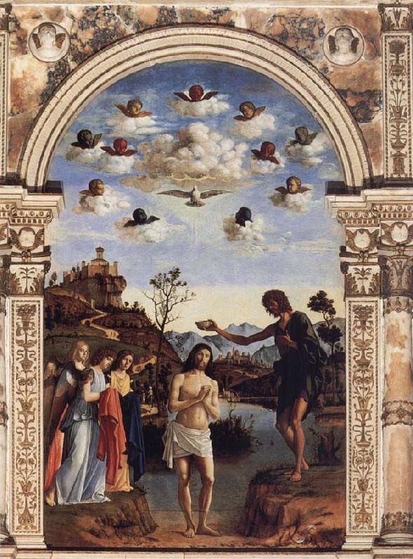 CIMA da Conegliano Baptism of Christ china oil painting image